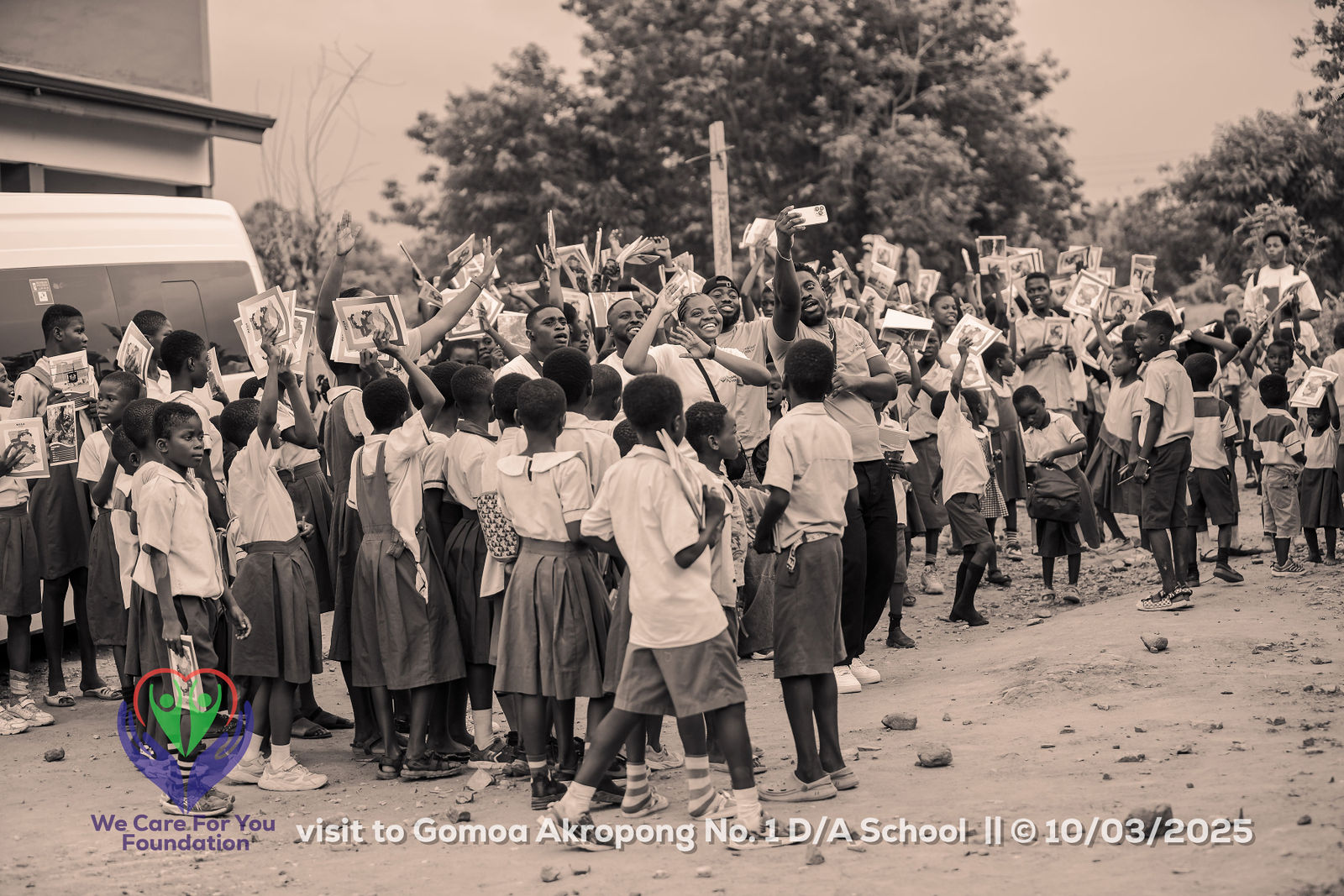 Gomoa Akropong visit photo